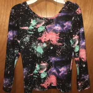 GALAXY CROP TOP☄🌟