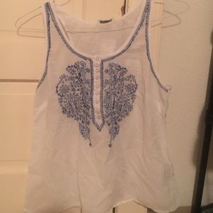 Embroidered top