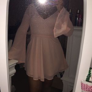 Pale pink dress