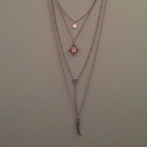 layered necklace