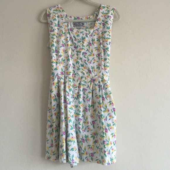 Vintage Floral Romper