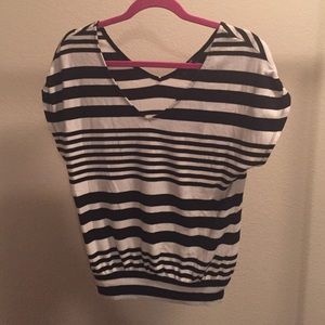 Express striped top