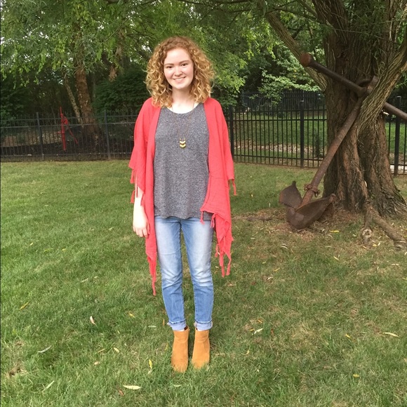 Watermelon Tassel Kimono - Picture 3 of 4