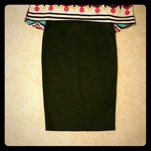 Brat Star Stretchy Pencil Skirt