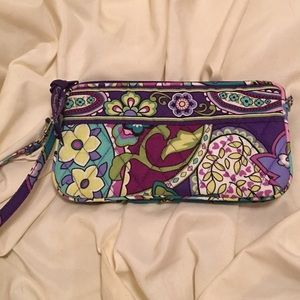 NWIT Vera Bradley Heather Wristlet