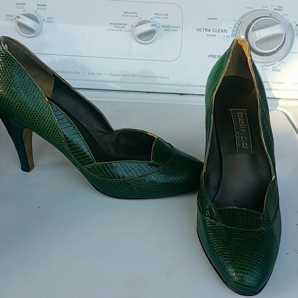 Emerald Heels (Not Vegan)