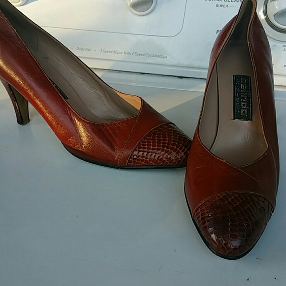 Snake skin heels (Not Vegan)