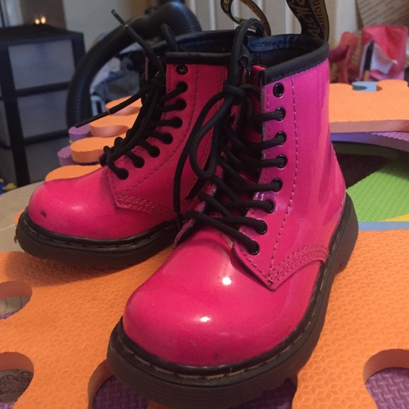 Pink Dr. Martens