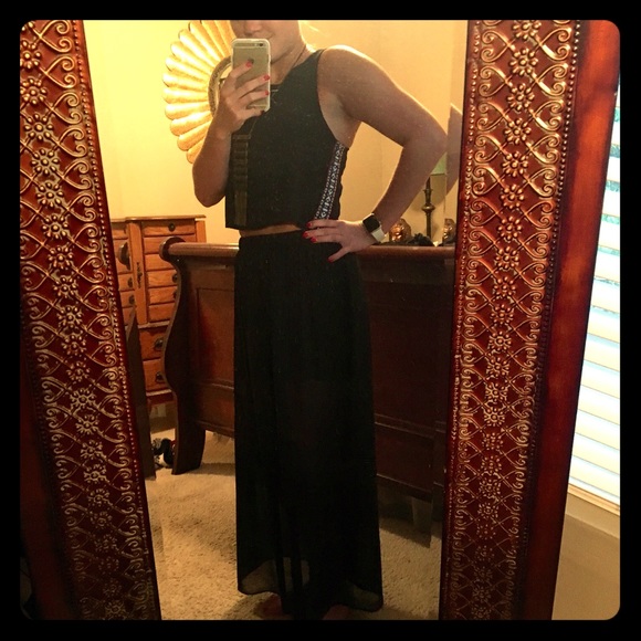 Black Maxi Skirt