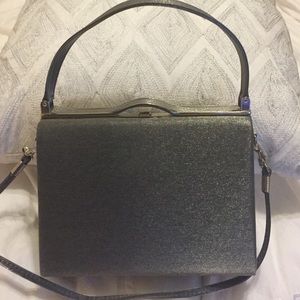 Dark Silver/Grey hand bag. (Boutique)