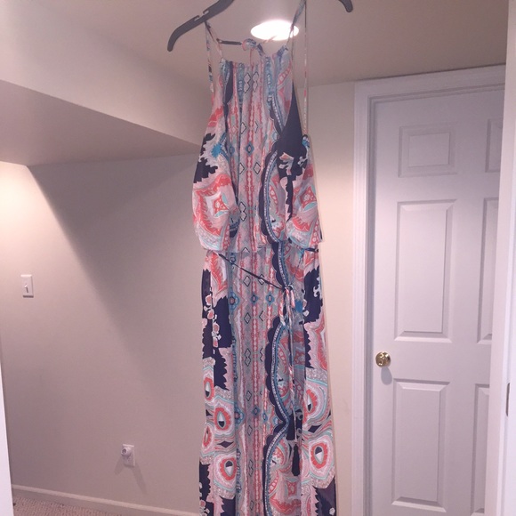 Bisou Bisou halter neck dress