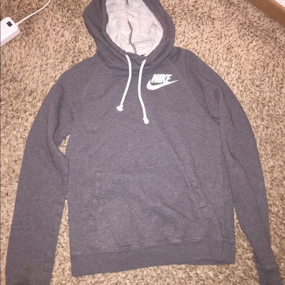 Nike rally funnel neck hoodie