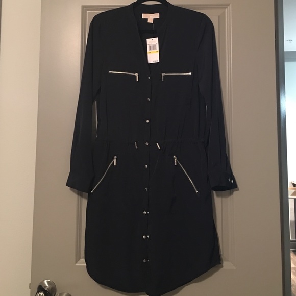 BRAND NEW: Michael Kors Navy Blue Dress