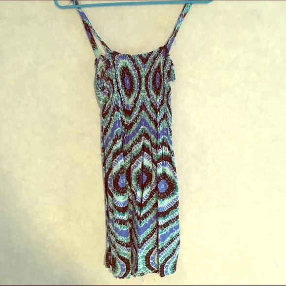 A type dye summer dress