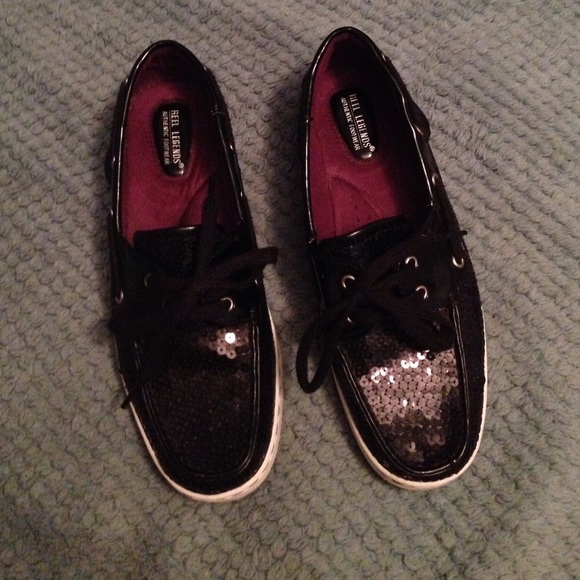 Reel Legends "Sparkle" boat shoes
