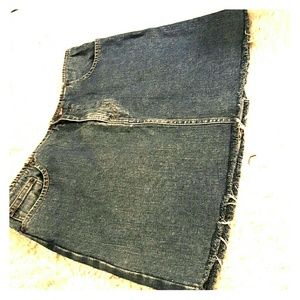Jean skirt