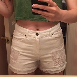 Zara high waisted shorts