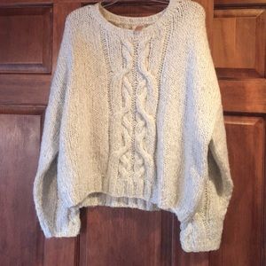 Big fuzzy winter sweater