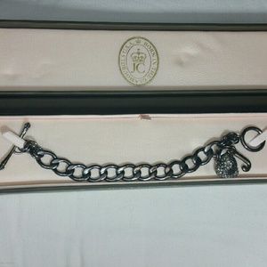 Gunmetal Juicy Couture bracelet