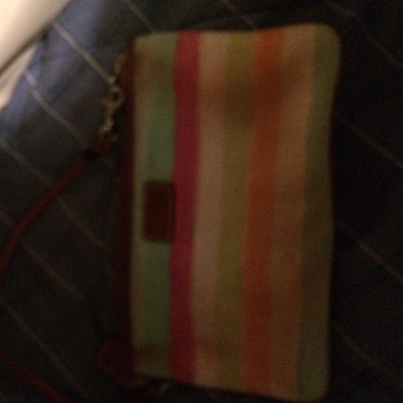 Coach large wristlets