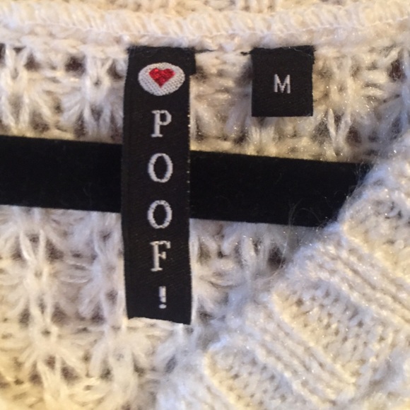 Cream knit winter sweater - Picture 2 of 2