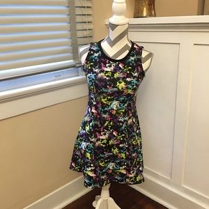 Cute Black Bongo Dress With Pockets-14/16 Girls