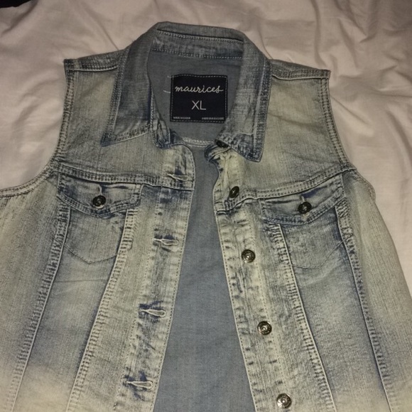 Denim vest