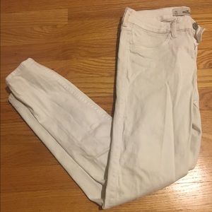 Hollister White Skinny Jeans
