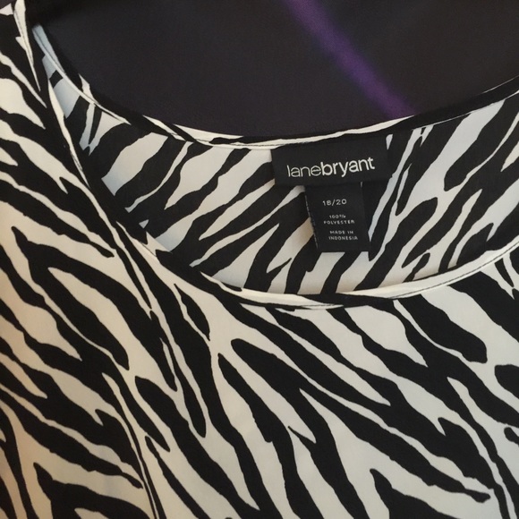 Lane Bryant Butterfly Sleeve Plus Size Top 18 20