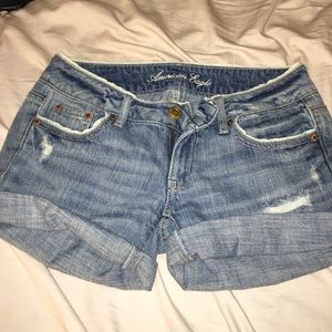 American eagle outfitters jean shorts