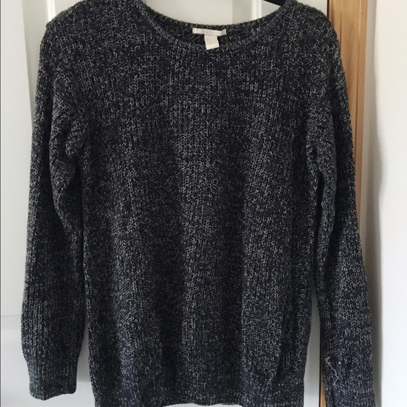 Black/gray winter sweater