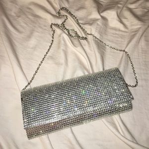 Silver purse ALDO