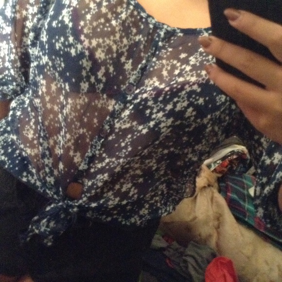 🔥 5$ SALE 🔥chiffon top - Picture 3 of 4