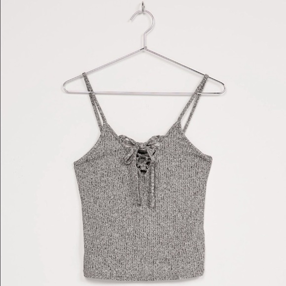 Bershka strappy knit top