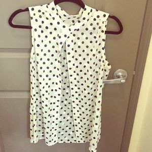 J.crew Polka Dot Tank