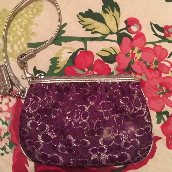 Coach wristlet