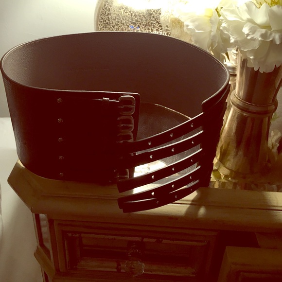 Club Monaco five buckle corset belt --tag still on