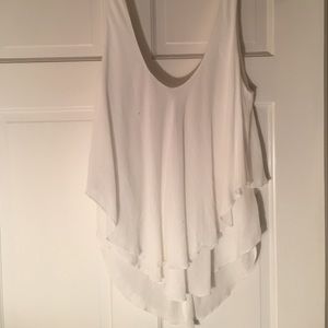 Low cut free people tank top