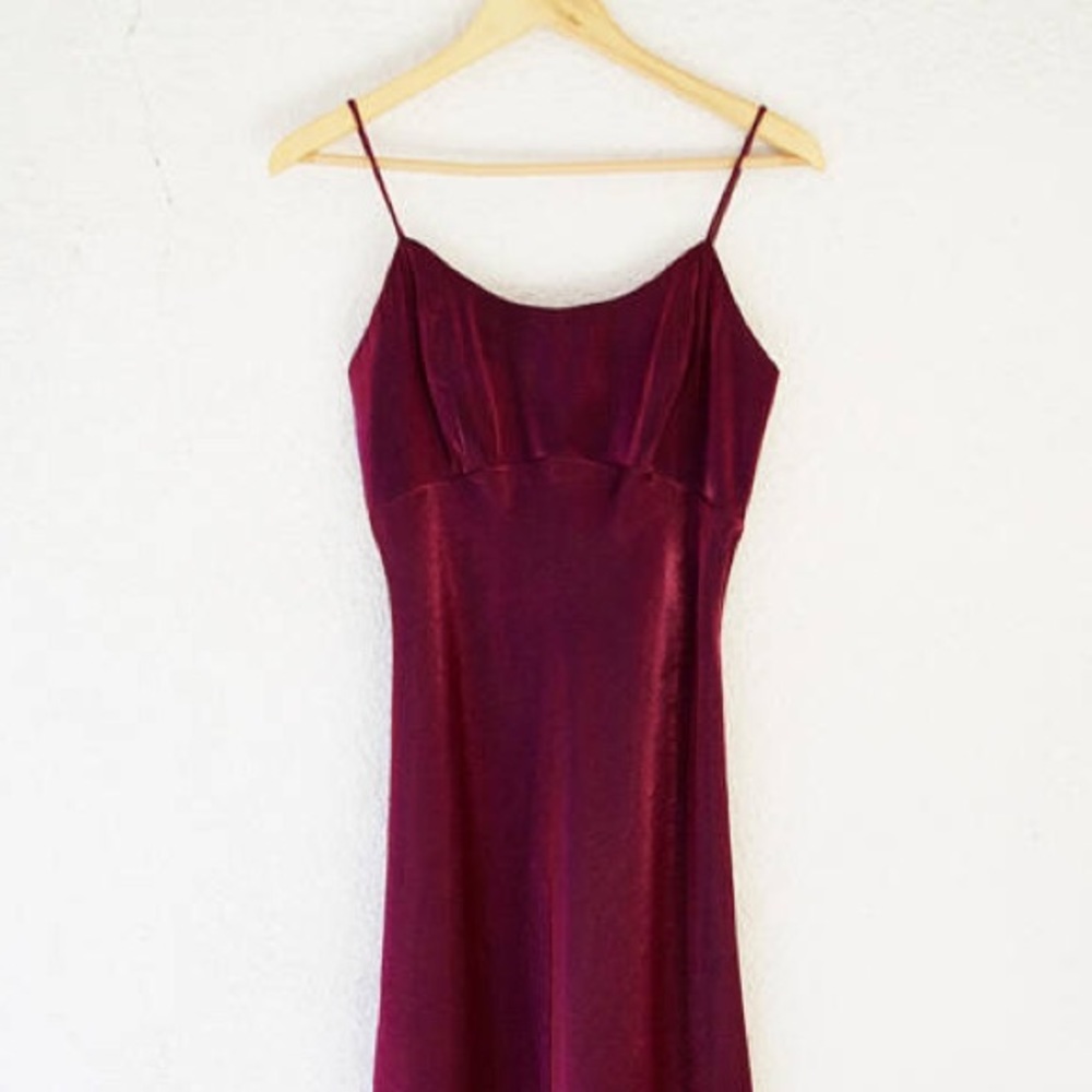 BEAUTIFUL Vintage 1990s floor length sheath dress