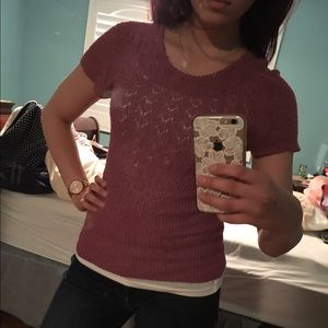 Beautiful Frenchi crocheted top