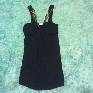 Black Body Central Going Out Tank Top Size S