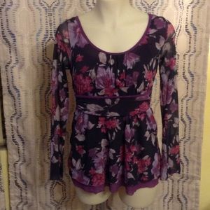 Daisy & Clover floral Nylon shirt