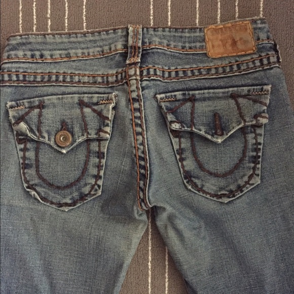 True religion size 27 jeans. Straight leg