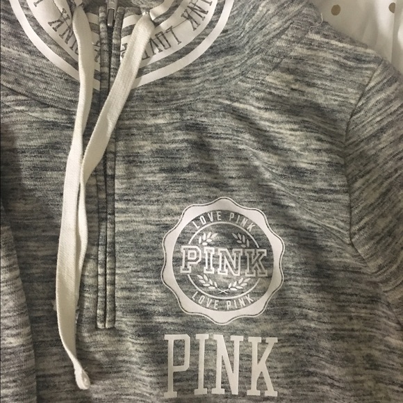VS Pink half zip