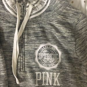 VS Pink half zip