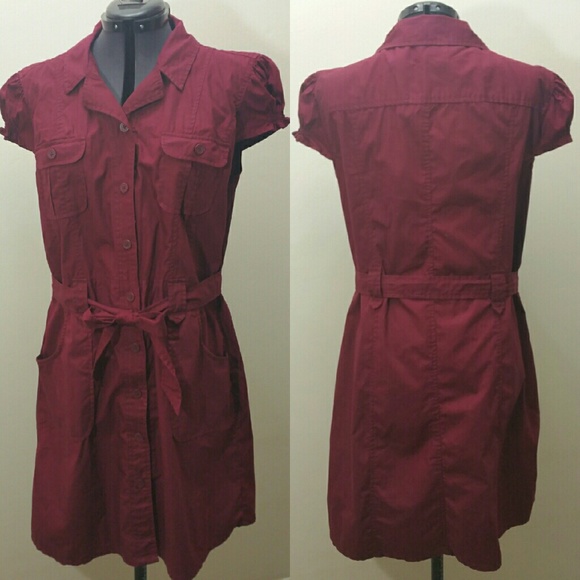 Burgundy SO dress XL
