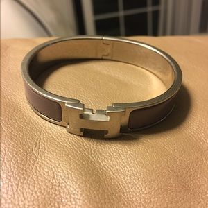 Authentic Hermès Clic H bracelet