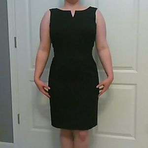 Anne Klein Navy a Fitted Dress