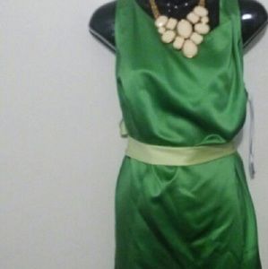 Plus SIZED Satin Dress