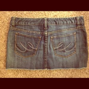 Express Jean Skirt
